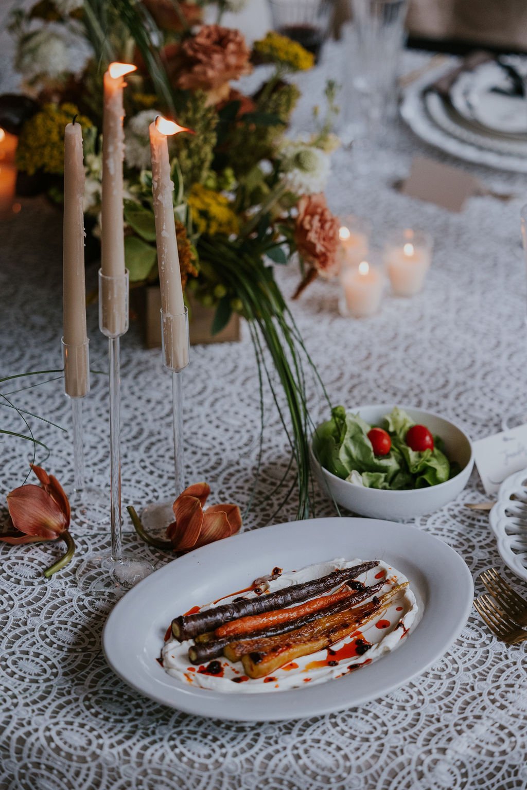 Reception setup at Peterson-Dumesnil House
